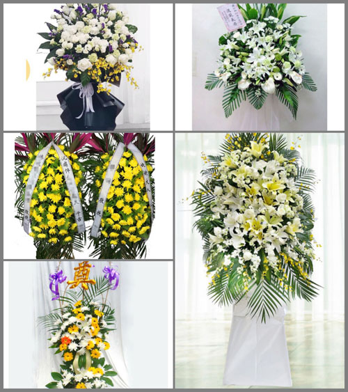 广东汕头市-区达濠街道白事花篮预定